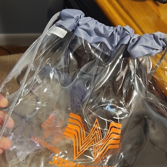Whataburger Clear Drawstring Bag - Picture 9 of 9